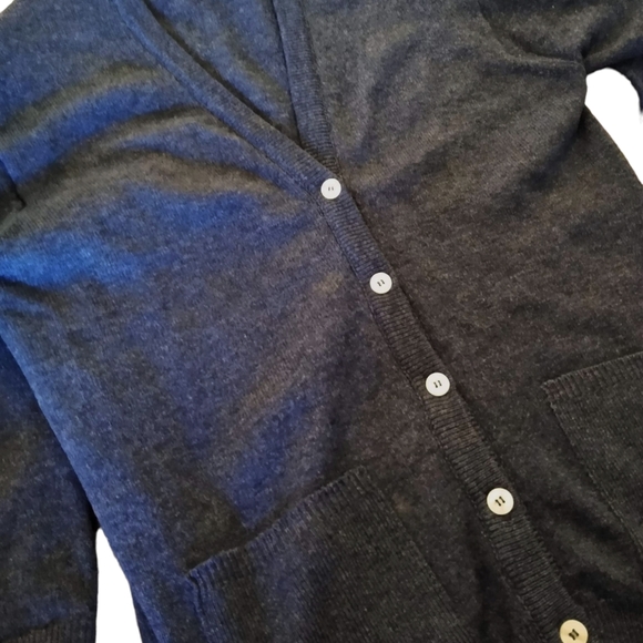 Vtg 70s Pure Wool Cardigan - Picture 7 of 14